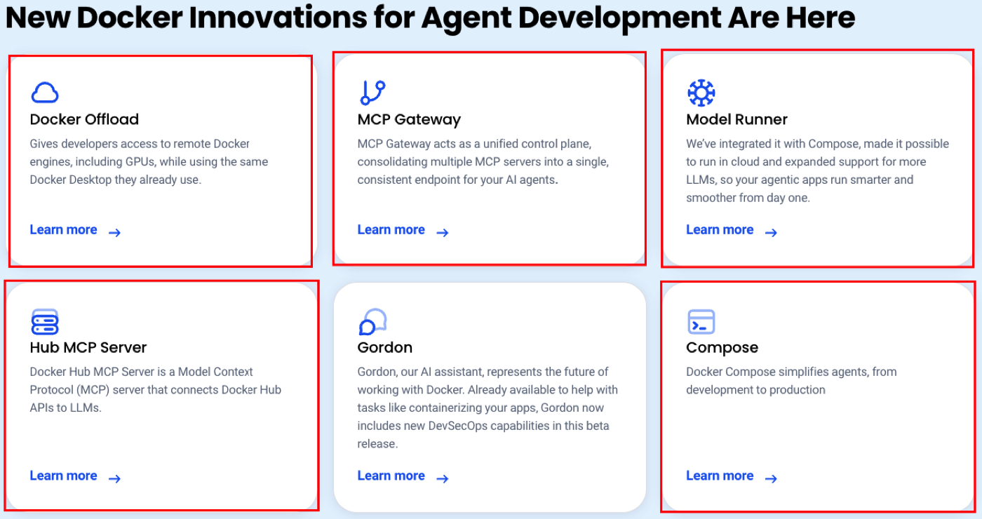 New Docker features